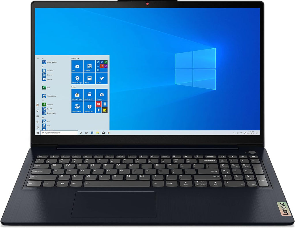 Lenovo Ideapad 3 15.6' FHD Home and Business Laptop AMD Ryzen 5 5500U 6 Cores Integrated AMD Radeon 7 Graphics 8GB RAM DDR4 256GB SSD 82KU003NUS