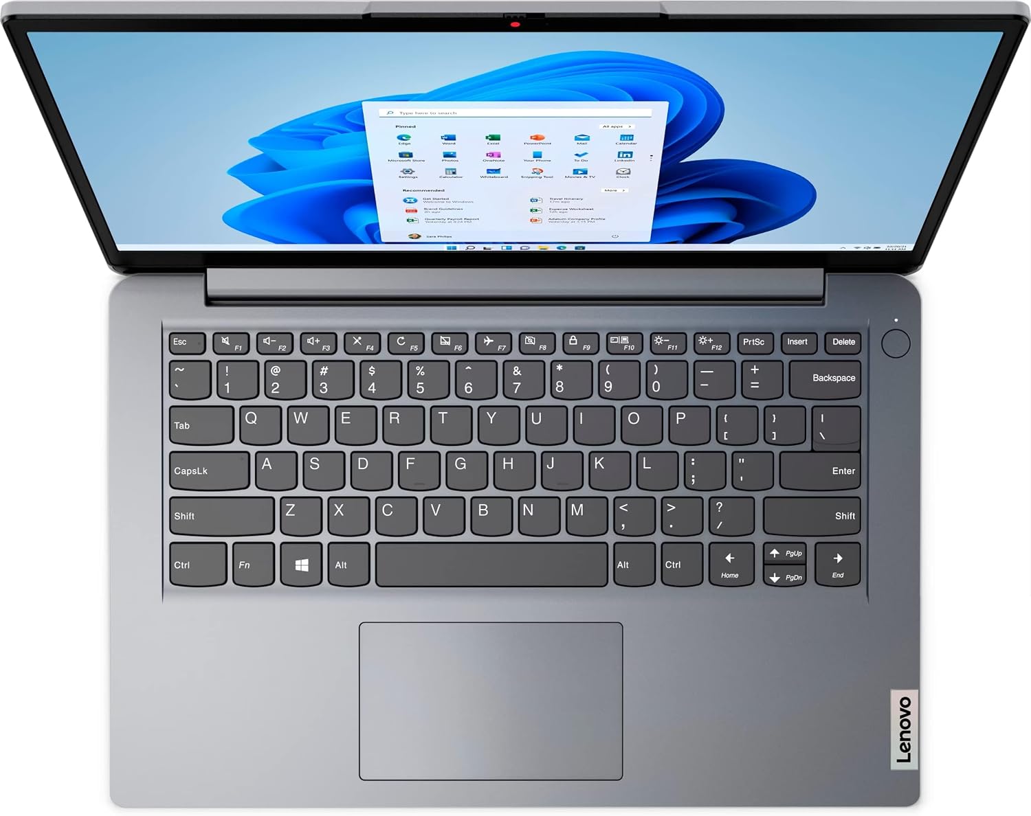 Lenovo Ideapad 1i Thin Light Laptop, 14.0' HD Display, Intel Celeron N4020(up to 2.80 GHz), 4GB RAM 64GB eMMC, WiFi 6, Webcam, 10Hr Battery, Windows 11 S, Cloud Grey