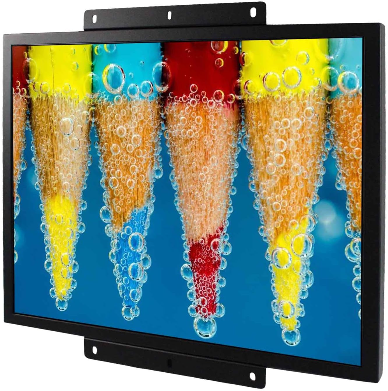 VSDISPLAY 19Inch LCD Monitor 1280x1024 High Brightness Display Support VGA/DVI Video Input,for Gaming/Industrial Secondary Monitor