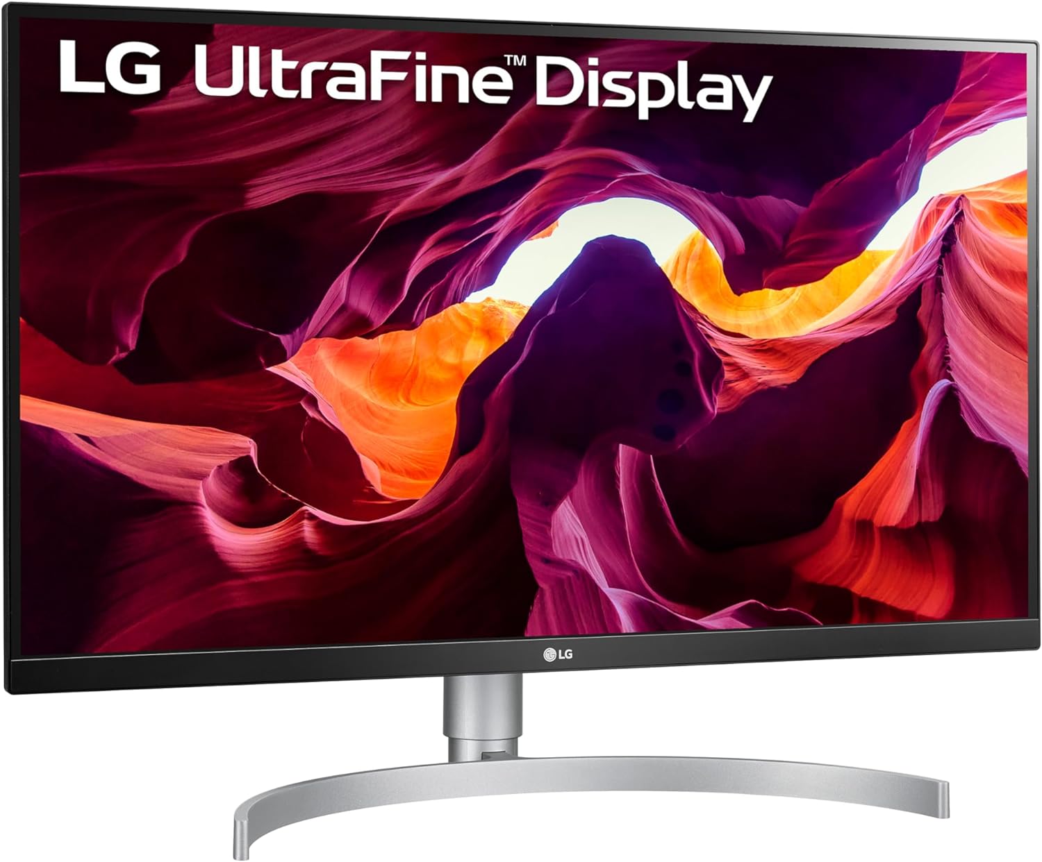 LG 27UL850-W 27 Inch UltraFine (3840 x 2160) IPS Display with VESA DisplayHDR 400 and USB Type-C Connectivity, White
