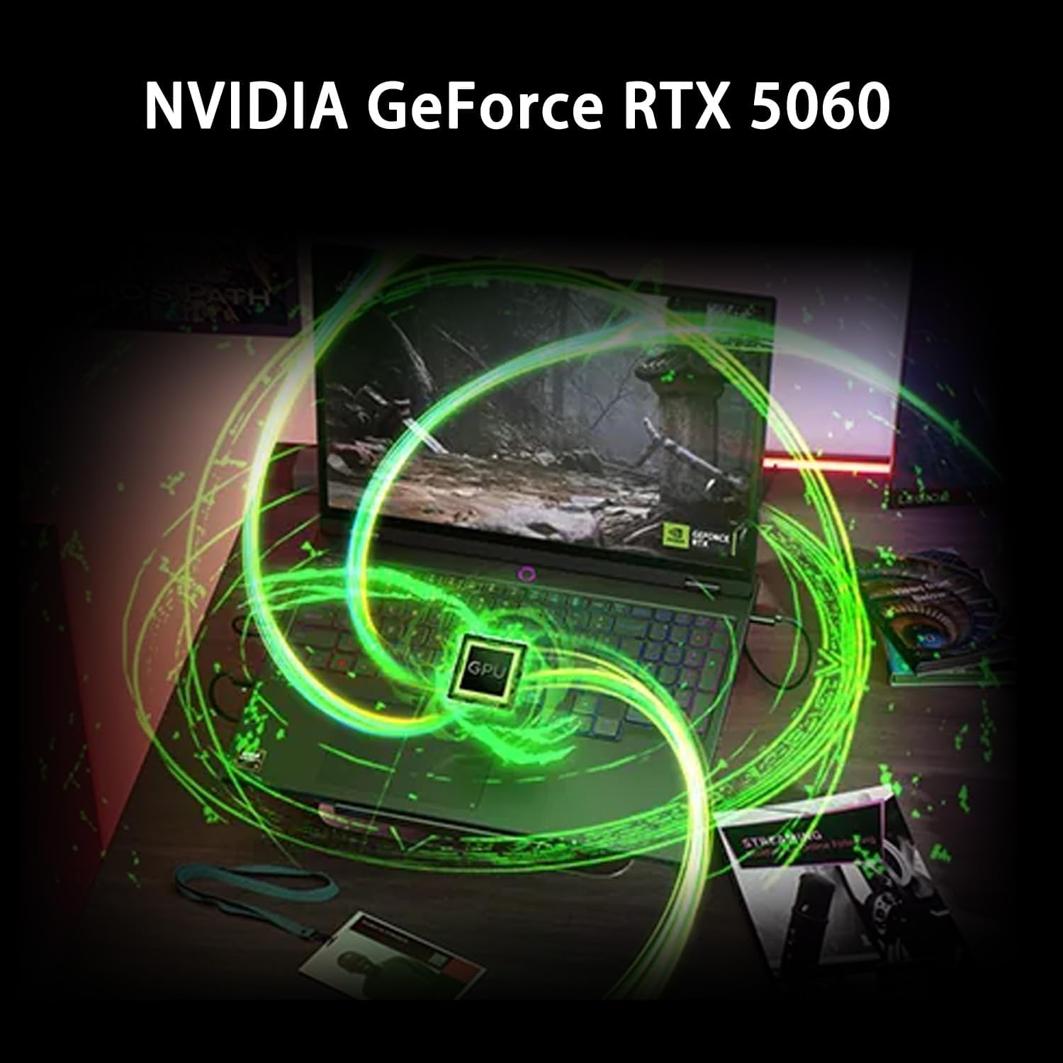 Lenovo Legion 5 15AHP10 RTX 5060 Gaming Laptop,15.1 OLED WQXGA(2560 x 1600) 165Hz, AMD Ryzen 7 260(Beats Intel i7-14700), NVIDIA RTX 5060, 32GB DDR5 RAM,1TB SSD, Wi-Fi 7, Bundle PCO Laptop Cooler