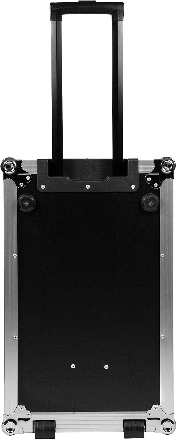 Rolling PartyFX ProX Multipurpose Locking Flight Case w/Rubber Lining and Handle