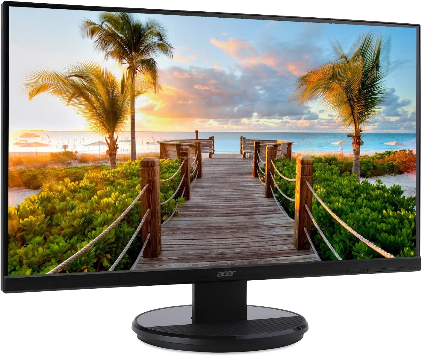 acer KB272HL bix 27' Full HD (1920 x 1080) Vision Care VA Monitor with Flicker-Less, Blue Light Filter and AMD FREESYNC Technology (HDMI & VGA Port),Black