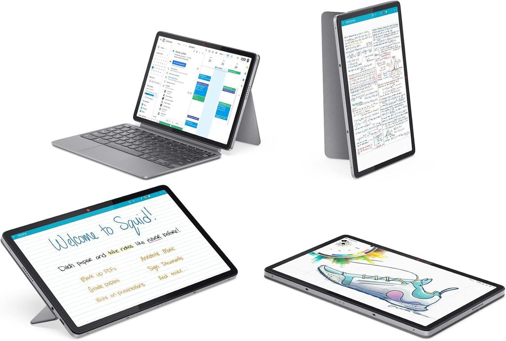 Lenovo Chromebook Duet Gen 9 11' FHD+ 2-in-1 Touchscreen Tablet Laptop (8-Core MediaTek Kompanio 838, 4GB, 320GB Storage (64GB+256GB SD), Detachable Keyboard) 8MP Webcam, IST HUB, Wi-Fi 6, Chrome OS