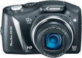 Canon PowerShot SX130IS 12.1 MP Digital Camera with 12x Wide Angle Optical Image Stabilized Zoom with 3.0-Inch LCD (OLD MODEL), Black (Renewed)