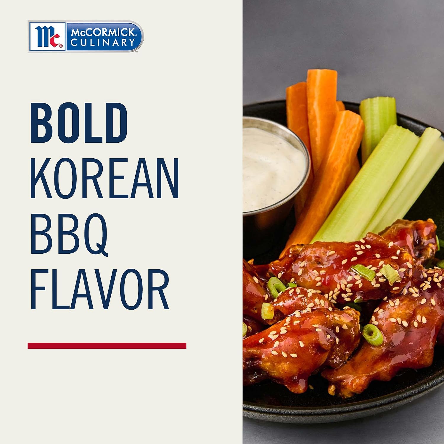 McCormick Culinary Seasoning, Korean BBQ Gochujang Style, No MSG Added, Gluten Free, For Culinary & Professional Kitchens, 24.5 oz (Pack of 6)