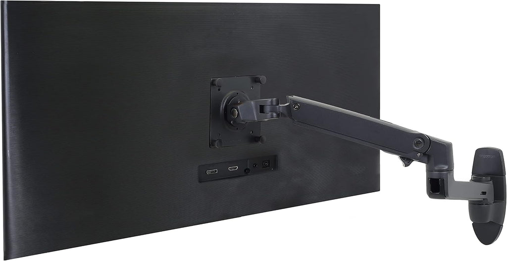 Ergotron – LX Single Monitor Arm, VESA Wall Mount – for Monitors Up to 34 Inches, 7 to 25 lbs – Matte Black