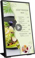 Digital Signage Display, 18.5 Inch 700 Nits Ultra-Bright Digital Menu Board with CMS, Desktop Digital Signage for Business, Restaurants & Commercial Use
