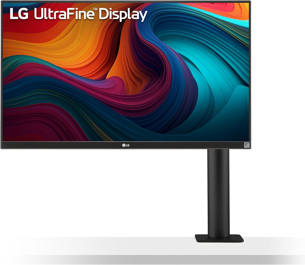LG 27UN880-B Ultrafine Monitor 27' UHD (3840 x 2160) IPS Display, sRGB 99% Color Gamut, VESA DisplayHDR 400, USB Type-C, Ergo Stand - Black