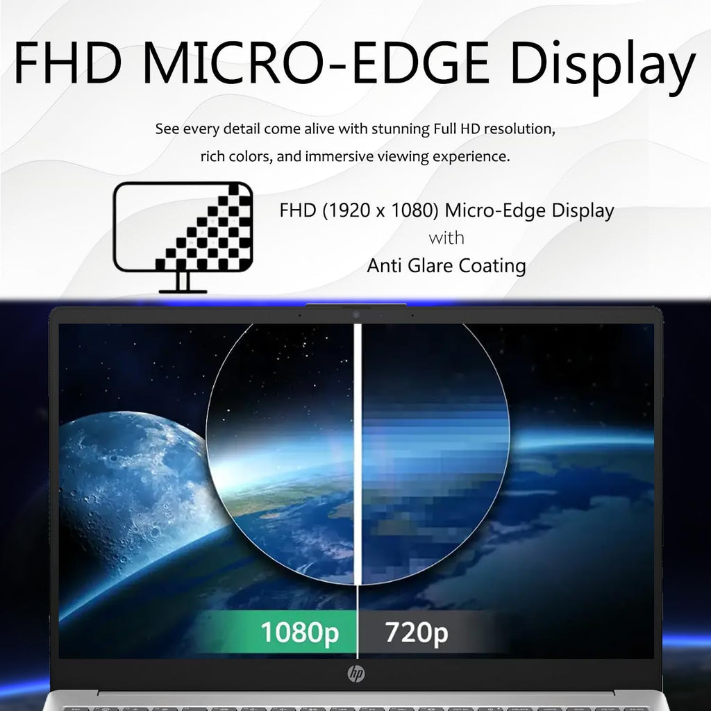 HP New 15.6' FHD Business Laptop, Next-Gen Intel Core 7 150U (10 Cores, Up to 5.4 GHz), 16GB RAM, 256GB PCIE SSD, AI Copilot Key, USB Type-C, Wi-Fi 6, Windows 11 Home, Long Battery Life, no Mouse