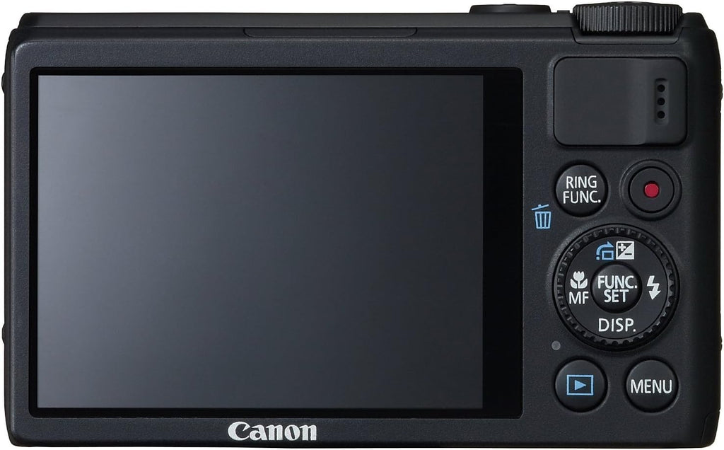 Canon PowerShot S100 12.1 MP Digital Camera with 5x Wide Angle Optical Image Stabilized Zoom (Black)