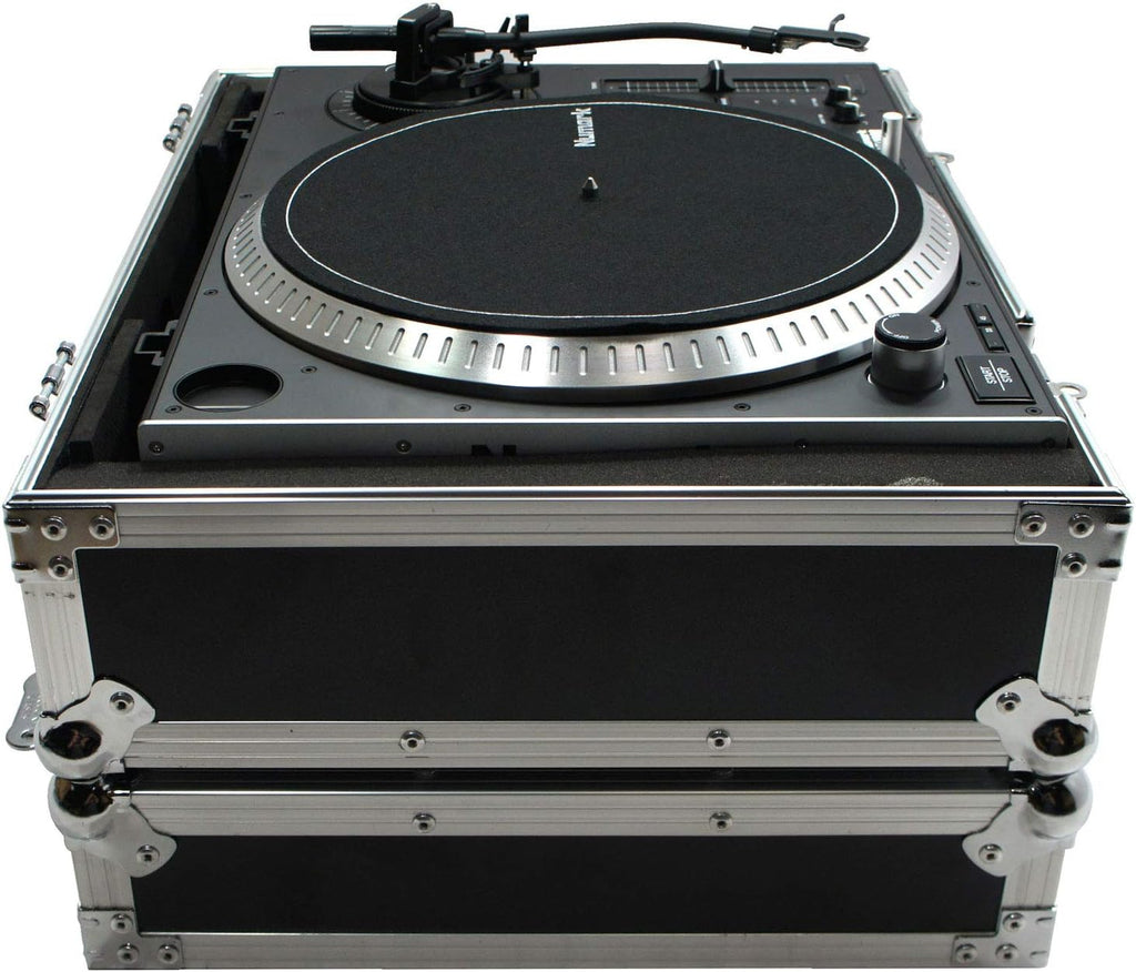 Harmony Audio HC1200BMKII-5 Compatible with Numark NTX1000 Flight Foam DJ Turntable Custom Case