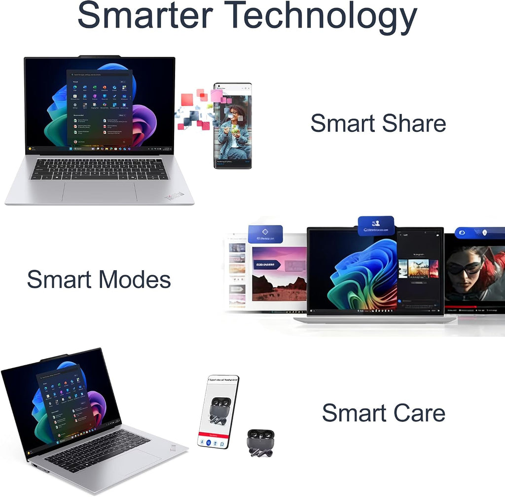 Lenovo ThinkPad X9 15 Aura Edition Business AI Laptop (15.3' 2.8K OLED Touchscreen, Intel Core Ultra 7 258V, 32GB DDR5, 1TB SSD) Copilot+ PC, Ultrathin, Backlit, Win 11 Pro, White (Next Gen X1 carbon)