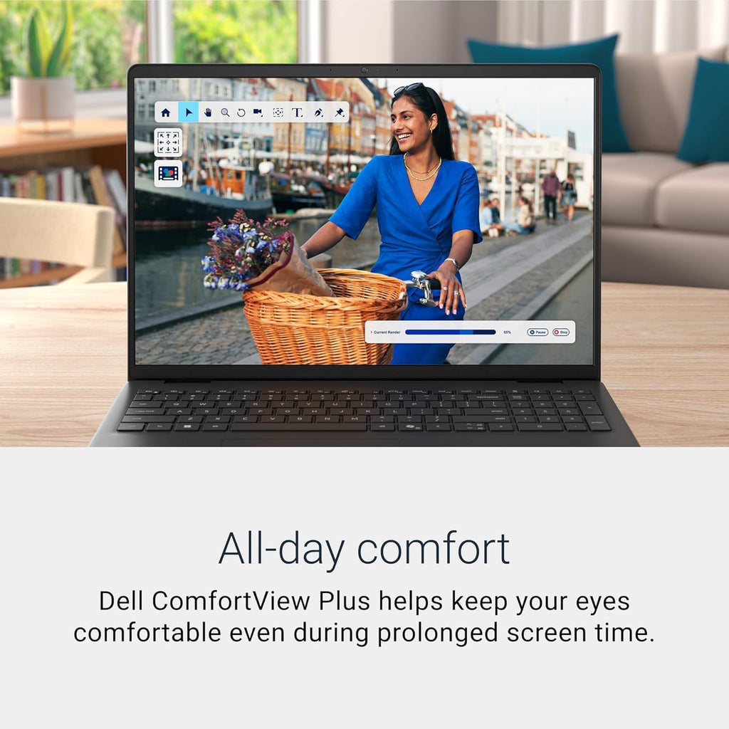 Dell Inspiron 15 3535 Touchscreen Laptop - 20GB DDR4 RAM, 1TB SSD, 15.6' FHD WVA Display, AMD Ryzen 7 7730U,Windows 11 Pro, Copilot, Wi-Fi, Numeric Keypad, Webcam, for Business & Students