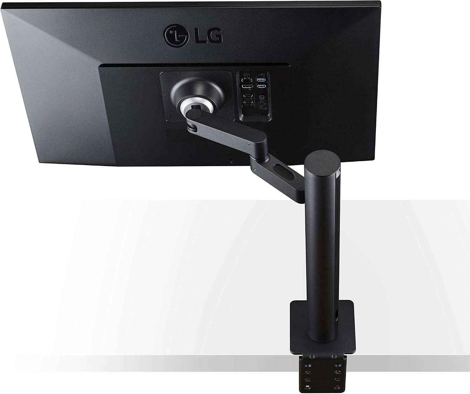 LG 27UN880-B Ultrafine Monitor 27' UHD (3840 x 2160) IPS Display, sRGB 99% Color Gamut, VESA DisplayHDR 400, USB Type-C, Ergo Stand - Black