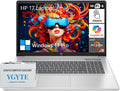 HP 17.3' Touchscreen Laptop PC Computer, 17 Inch HD+ Touch Screen Business Laptop Notebook, Windows 11 Pro, AMD Ryzen 5, 64GB RAM 2TB SSD, 10-Key Number Pad
