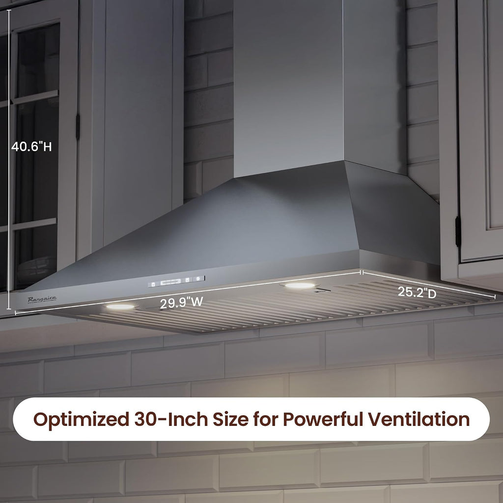 Rangaire RHWMP30S Range Hood + RCI301S Induction Cooktop Bundle