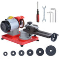 VEVOR Circular Saw Blade Sharpener, 370W 3600RPM Rotary Angle Mill Grinder, Saw Blade Grinding Sharpening Machine with 6 Saw Centerings, 5-inch Grinding Wheel for Carbide Tipped Saw Blades
