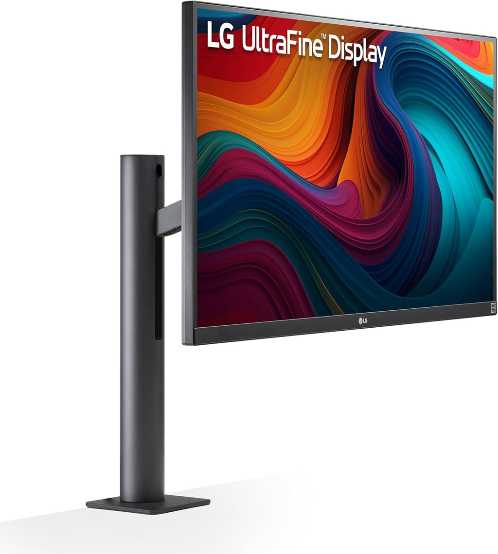 LG 27UN880-B Ultrafine Monitor 27' UHD (3840 x 2160) IPS Display, sRGB 99% Color Gamut, VESA DisplayHDR 400, USB Type-C, Ergo Stand - Black