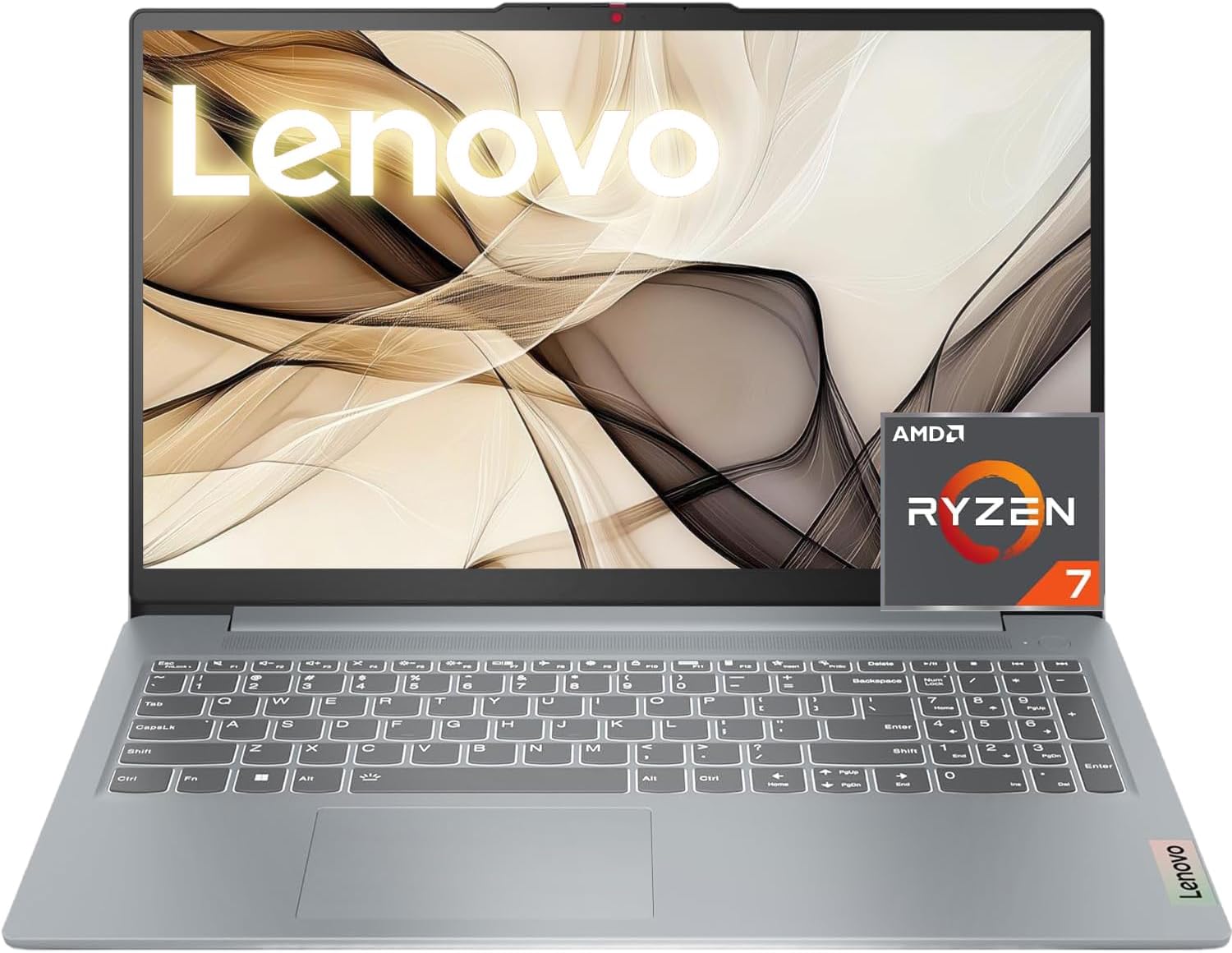 Lenovo IdeaPad Slim 3 15.6 Laptop | 2025/2026 Edition | AMD Ryzen 7 7730U (Beats Intel Ultra 7 255U) | FHD Screen (1920 x 1080) | 16GB RAM | 2TB PCIe SSD | WiFi-6 | Ethernet RJ-45 | Windows 11