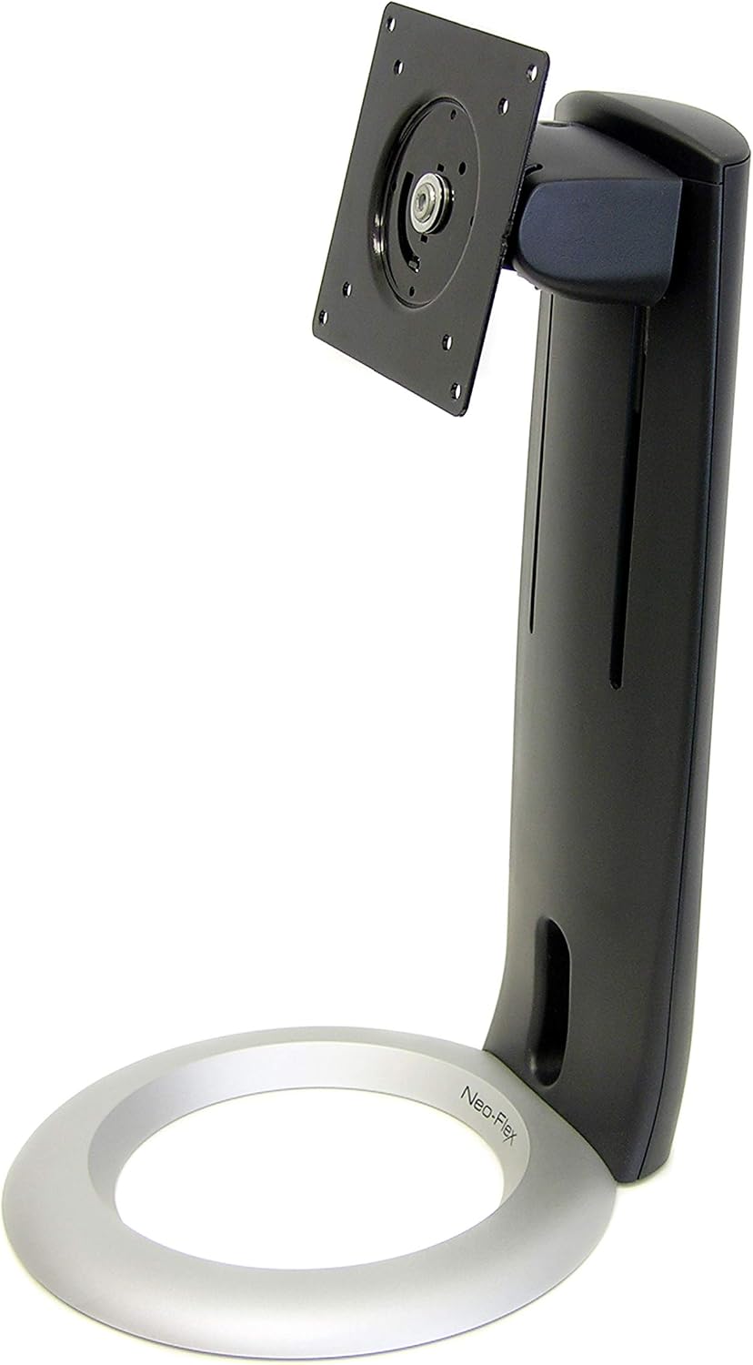 Ergotron – Neo-Flex Single Monitor Stand for Desk, VESA Mount – for Screens Up to 27 Inches, 6 to 16 lbs – Black