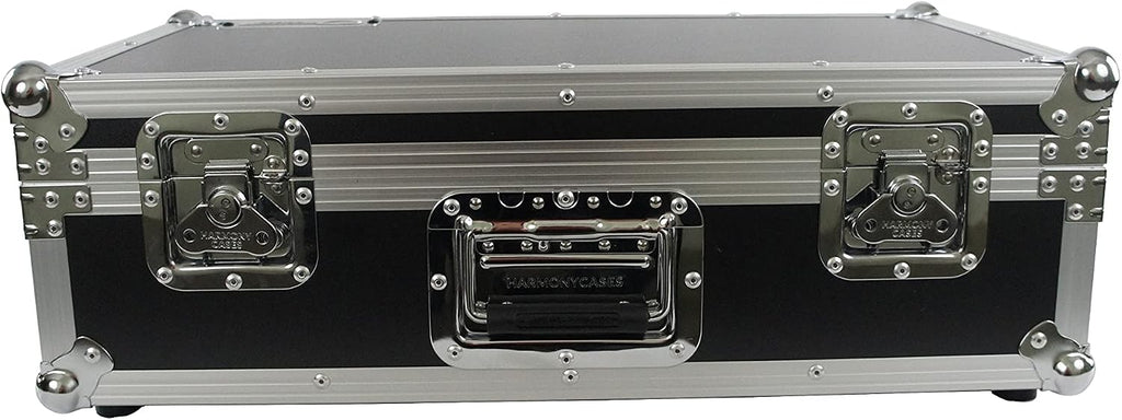 Harmony Audio Cases HCTPB22 Compatible With Guitar Effect Pedals Custom Hard ATA Flight 22' Pedal Board Case