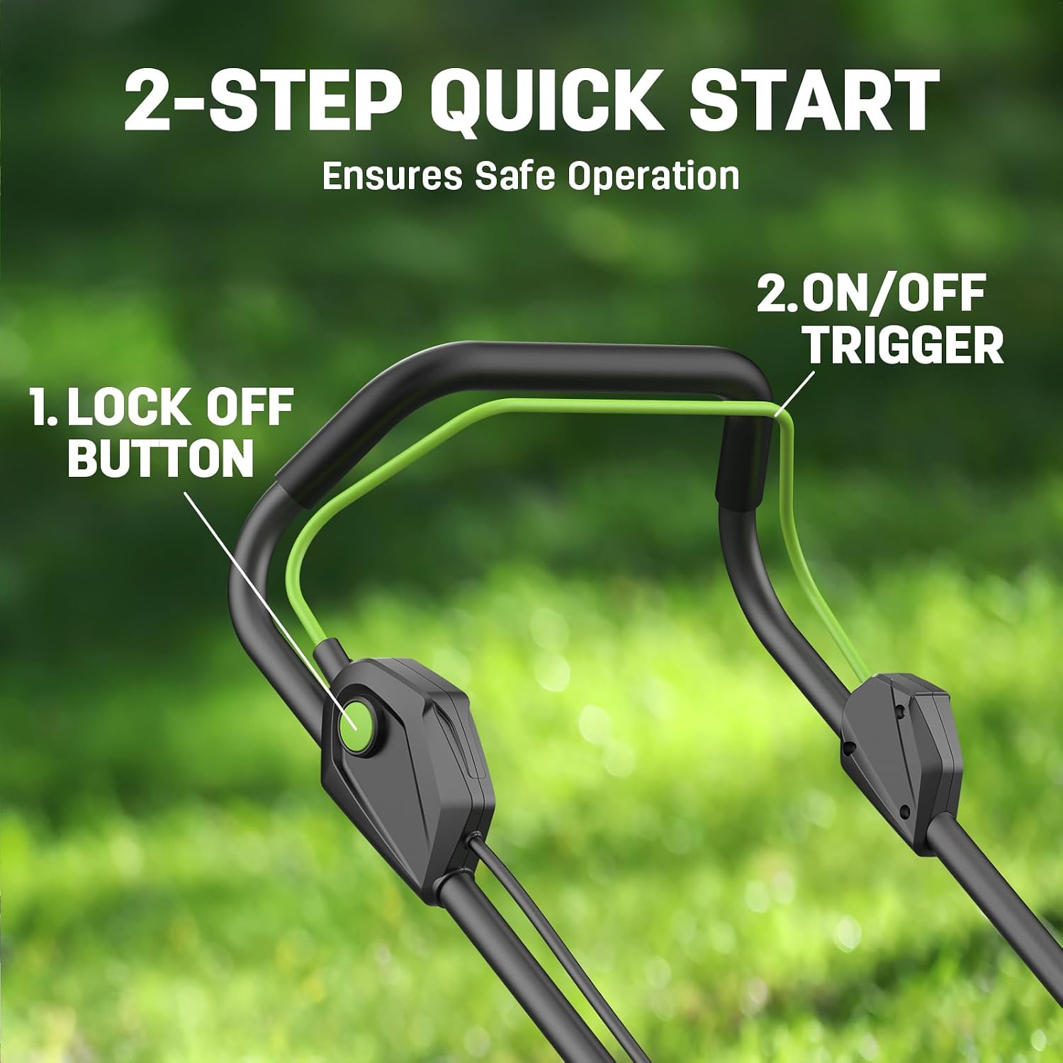 STEELITE 40V 17 Inch Cordless Lawn Mower, Brushless Motor, 6-Level Height Adjustment, 2-in-1 Bagging & Mulching, Comes with 2×4.0Ah Batteries and Charger