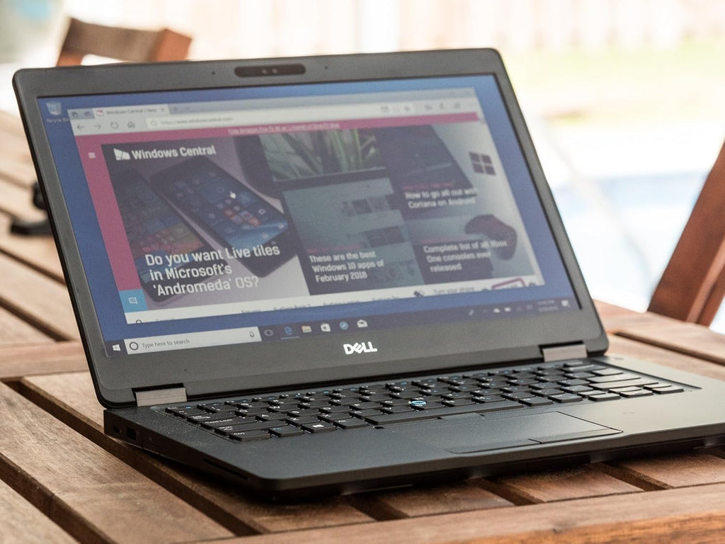 Dell Latitude 5490 14-Inch Laptop Notebook, Intel Core i5-7300U, 16GB DDR4 RAM, 256GB SSD, HDMI, Windows 11 Pro (Renewed)