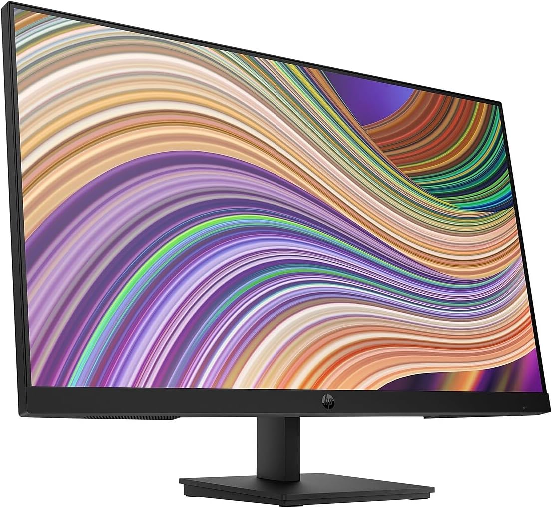HP P27 G5 27' Class Full HD LCD Monitor - 16:9 - Black - 27' Viewable - in-Plane Switching (IPS) Technology - 1920 x 1080-16.7 Million Colors - 250 Nit - 5 ms - HDMI - VGA - DisplayPort