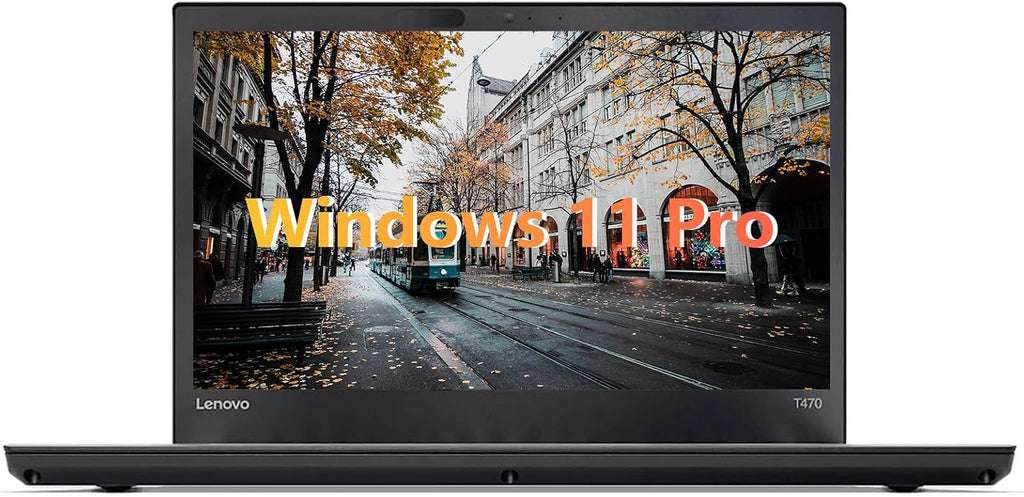 Lenovo ThinkPad T470 14' Laptop - Intel Core i5-6300, 16GB RAM, 512GB SSD, Webcam, Windows 11 Pro Business Notebook (Renewed)