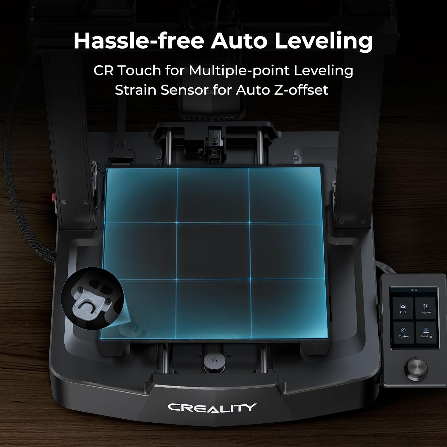 Creality Ender 3 V3 SE 3D Printer Bundle PLA 4 Packs Black