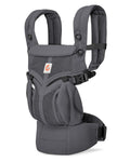Ergobaby Omni Classic Baby Carrier for Newborn to Toddlers 0-48 Months (7-45 lbs) - 4-Position Breathable Mesh Baby Carrier with Ergonomic Support - Charcoal Grey