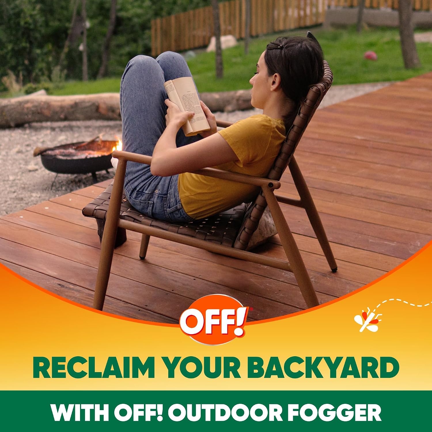 OFF! Backyard Yard and Deck Spray Outdoor Insect Control for Patios Lawns and Outdoor Areas 16 ounce (Pack of 12)