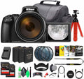 Nikon COOLPIX P1100 125x Super Zoom Compact Digital Camera (26541) + Photo Software + 2 x 64GB Memory Card + Lens Filter Kit + Camera Bag + 2 x EN-EL20 + Charger + More