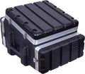 Crossrock Console rack case 10U slant top 6U front and 8U rear(CRC10U6U8U), Console-10U/6U/8U
