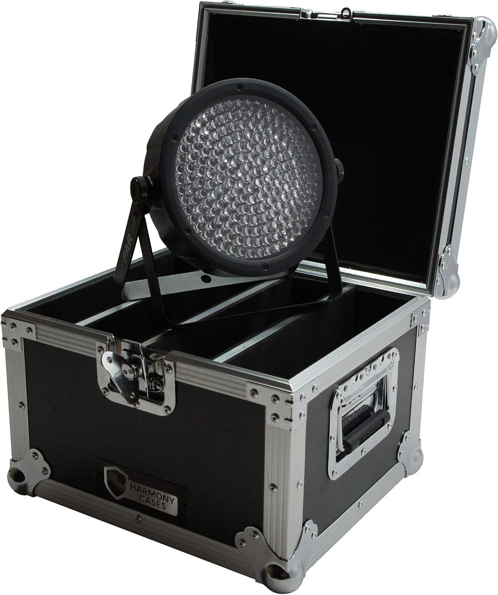 Harmony Audio HC4SLIMPAR64 Lighting 4 Space Slimpar Can Light Flight Custom Case New