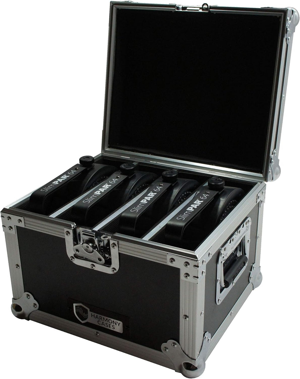 Harmony Audio HC4SLIMPAR64 Lighting 4 Space Slimpar Can Light Flight Custom Case New