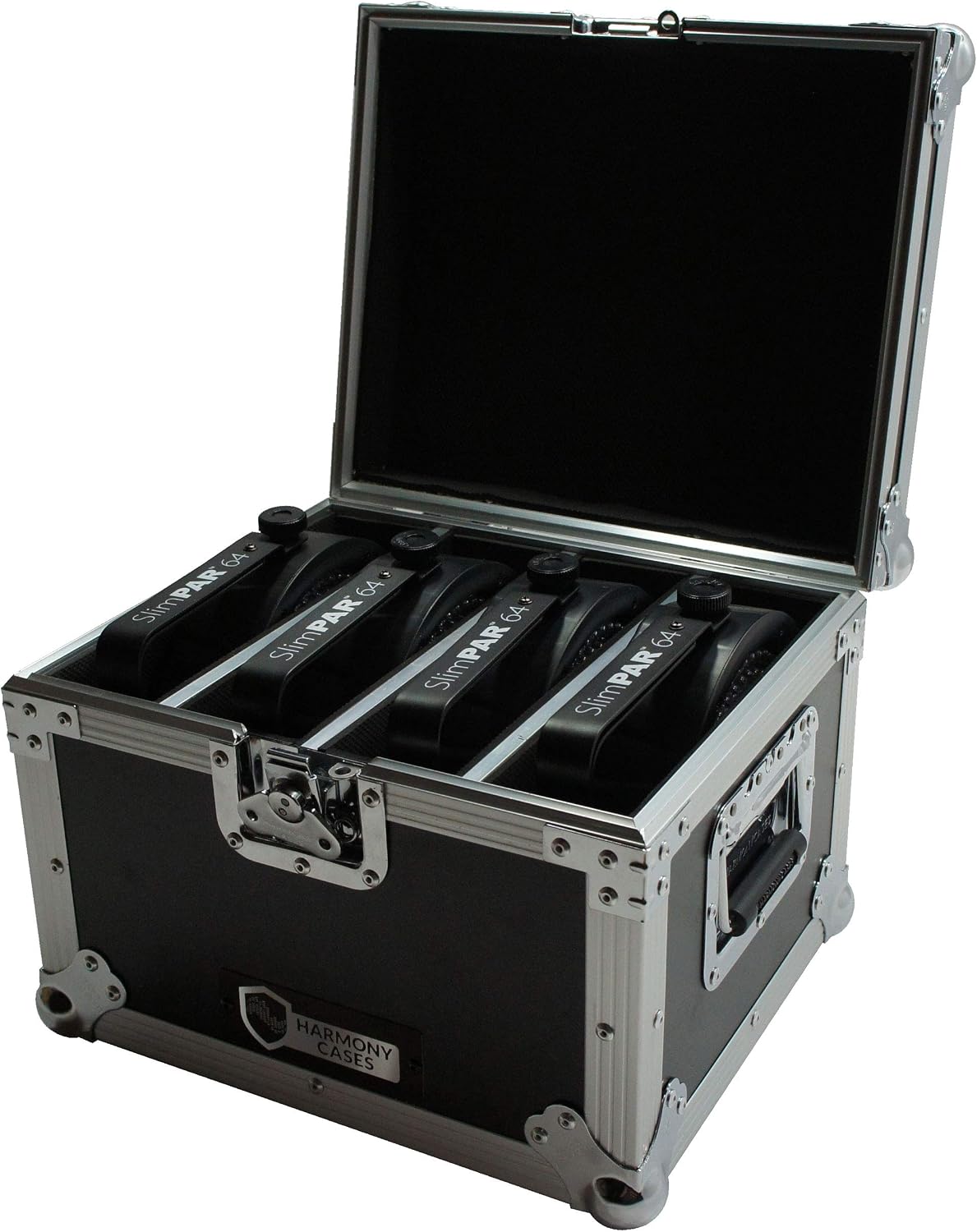 Harmony Audio HC4SLIMPAR64 Lighting 4 Space Slimpar Can Light Flight Custom Case New