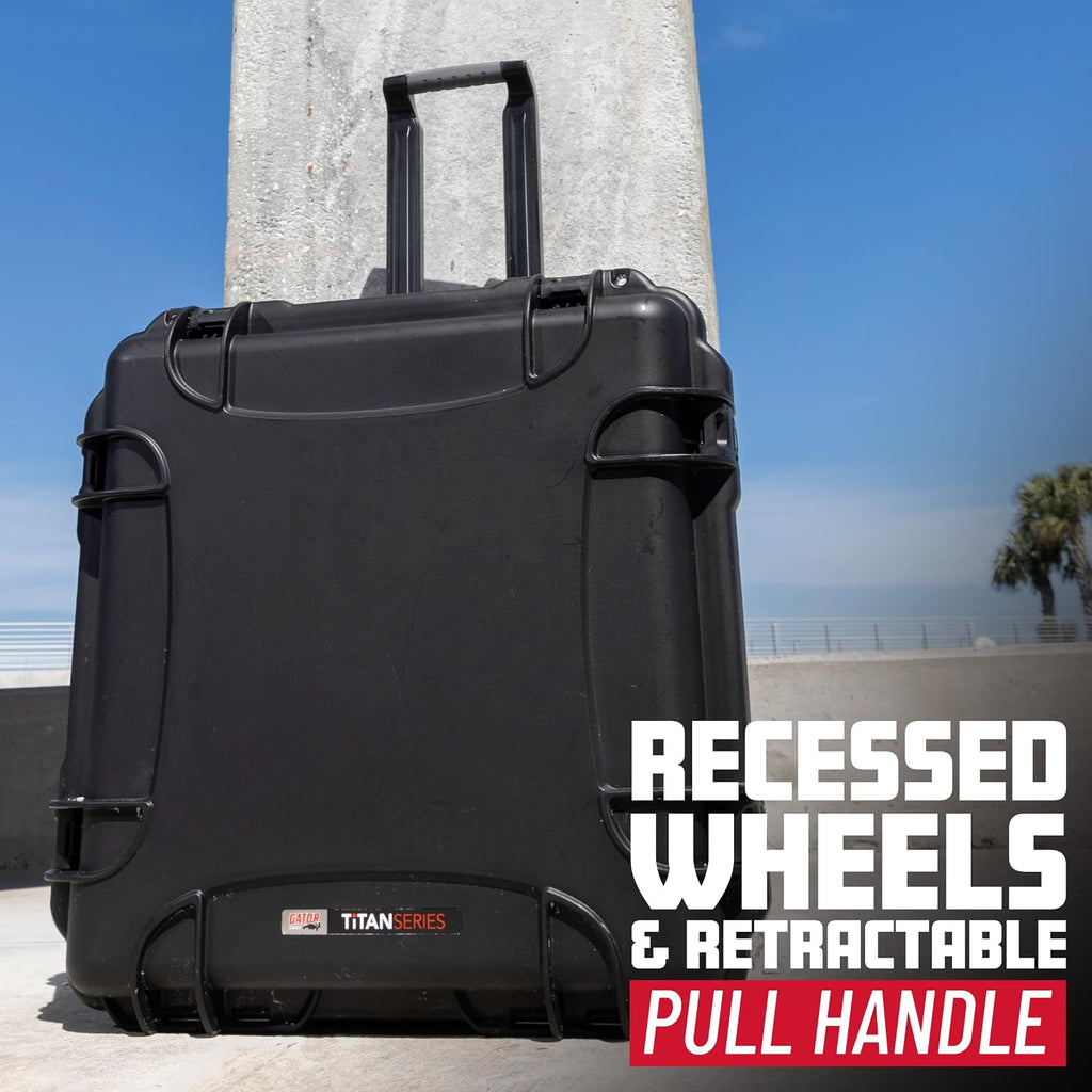 Gator Cases Titan Series Waterproof Utility/Equipment Case with Divider Insert, 20.5' x 11.3' x 7.5' (GU-2011-07-WPDV)
