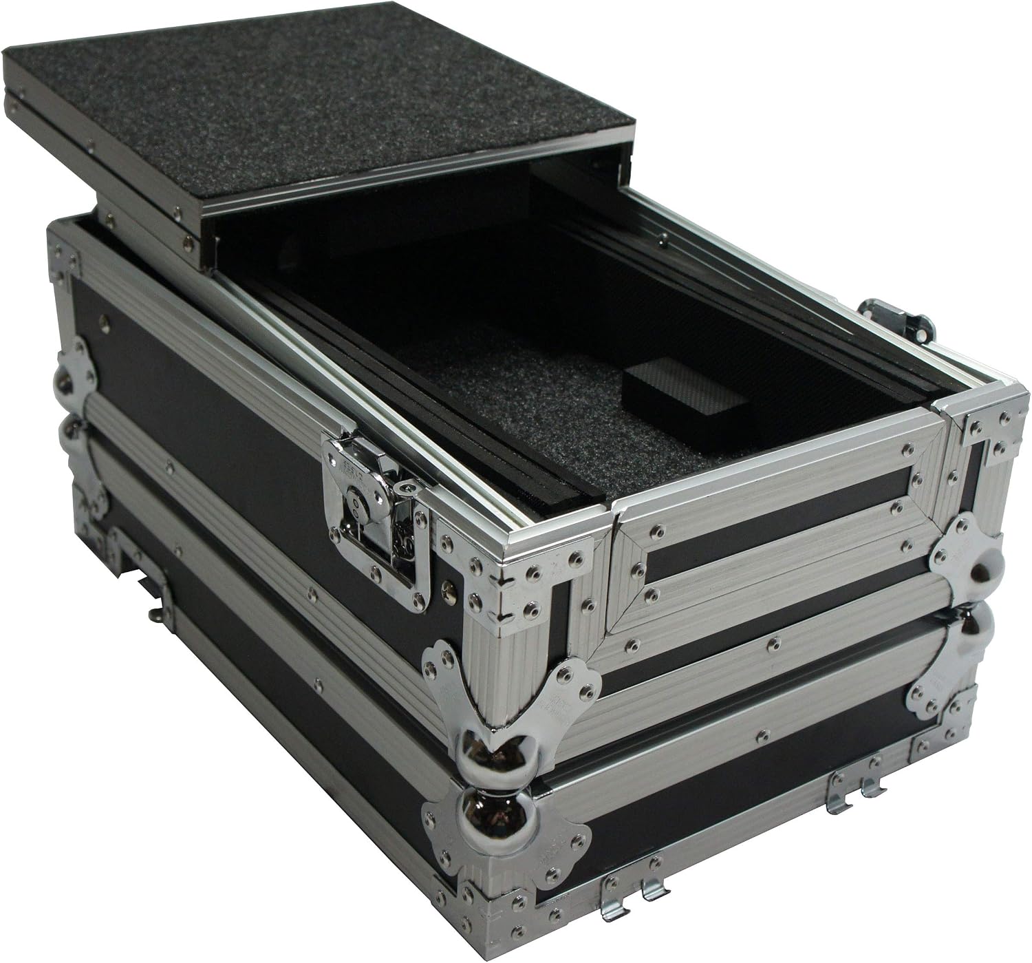 Harmony Audio HC10MIXLT Flight DJ Laptop Glide 10' Mixer Custom Case Compatible with Numark M2