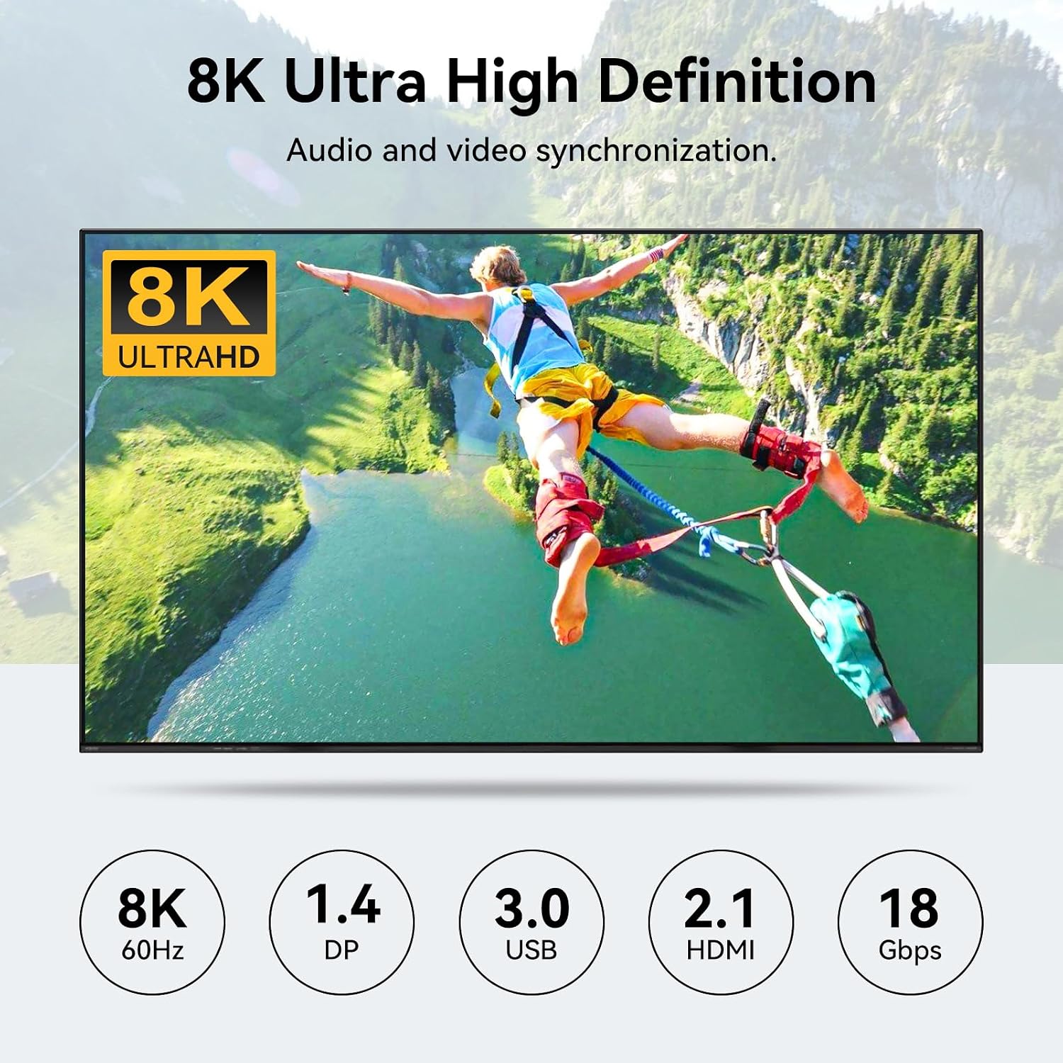 HDMI Displayport KVM Switch 4 Computers 2 Monitors 8K 60Hz 4K 120Hz 4 Port Dual Monitor KVM Switches for 4PC Share Four USB Device Support Copy and Extend Mode Includes Some Accessories
