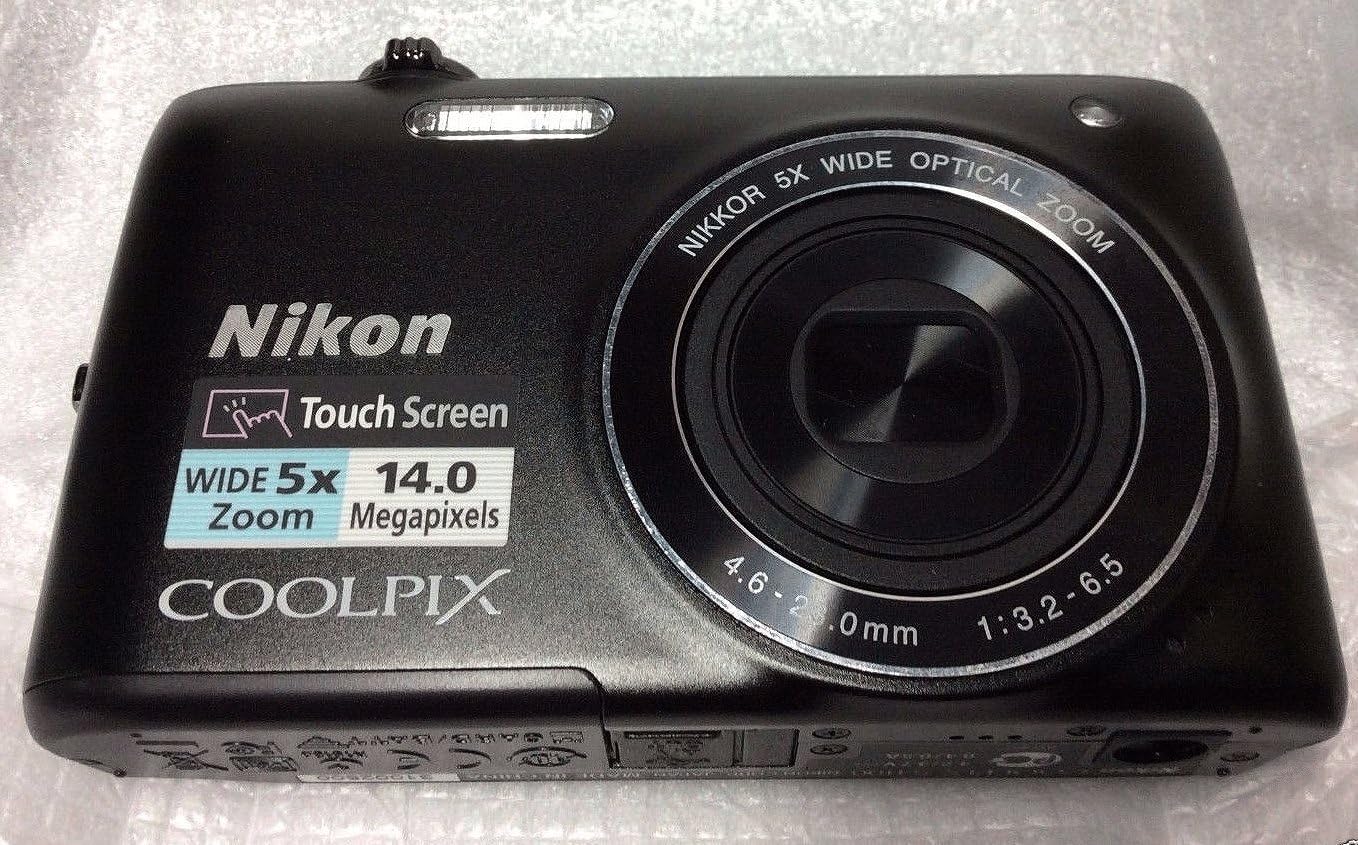 Nikon COOLPIX S4100 14 MP Digital Camera with 5x NIKKOR Wide-Angle Optical Zoom Lens and 3-Inch Touch-Panel LCD (Black)