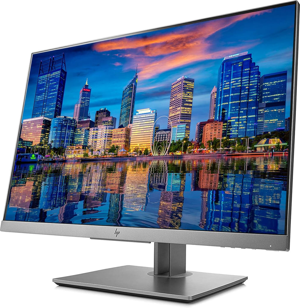 HP EliteDisplay E243i 24 Inch Screen LED Backlit 2-Pack Monitor (1FH47A8#ABA) Black and Silver