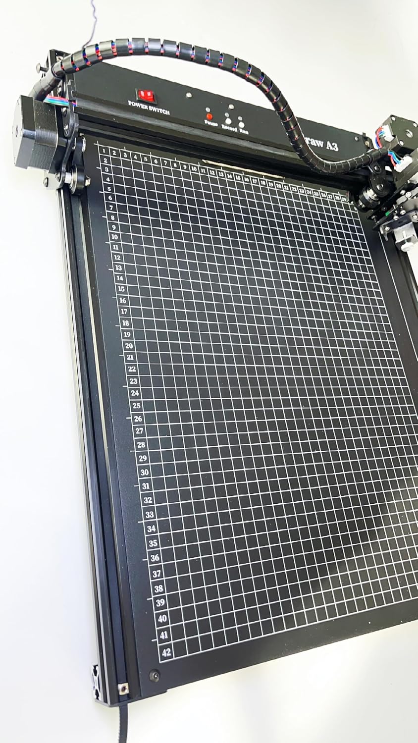 A3 Pen Plotter, xDraw A3 Signature Drawing Writing Robot, XYZ Pen Plotter with Offline Function, Enlarged Base Plate 15 x 17''