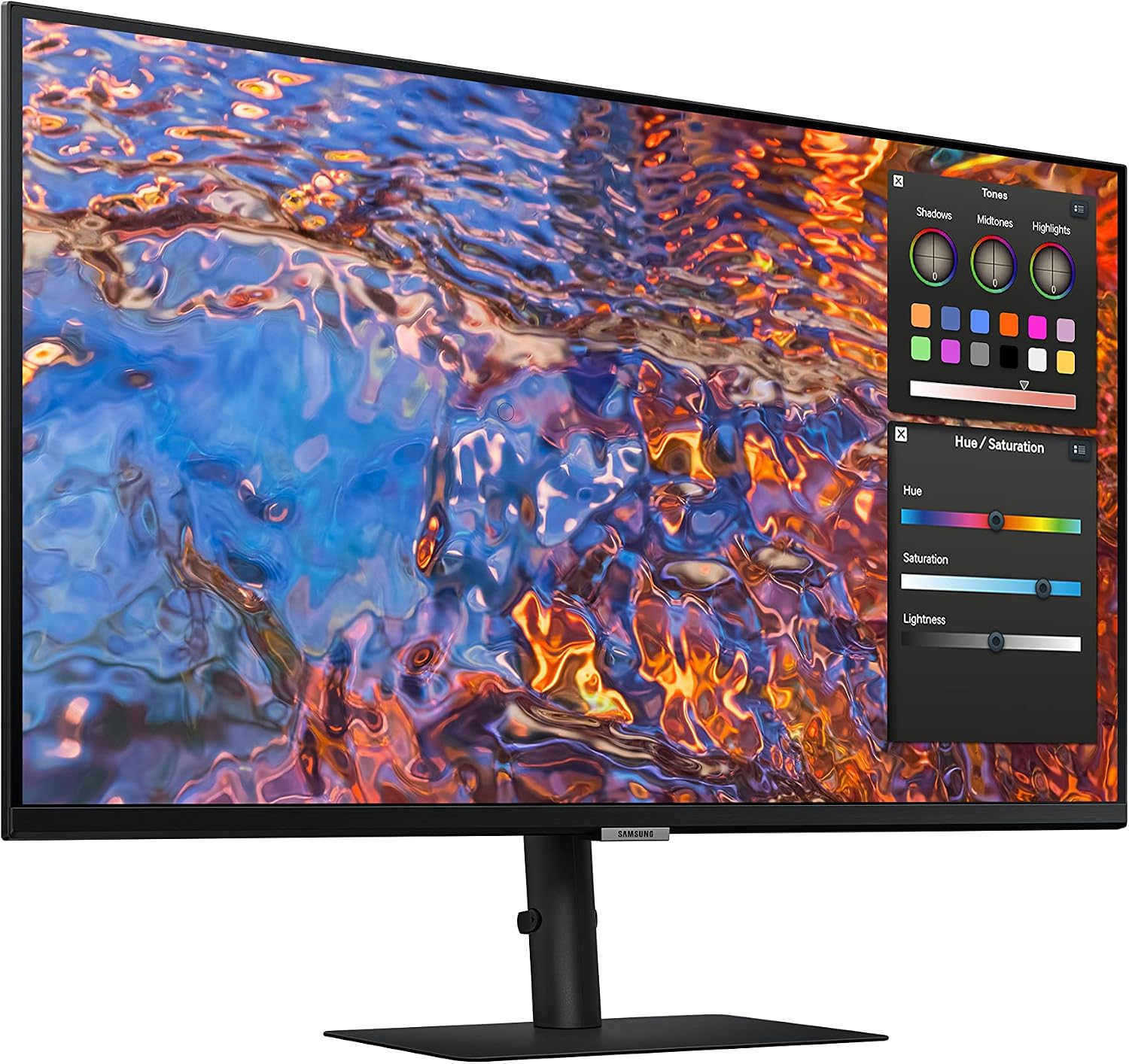 SAMSUNG 32-Inch ViewFinity S80PB Series UHD Monitor, DCI-P3 98%, VESA DisplayHDR 600, IPS Panel, Matte Display, USB-C, PIP/PBP, Intelligent Eye Care, LS32B806PXNXGO, 2023