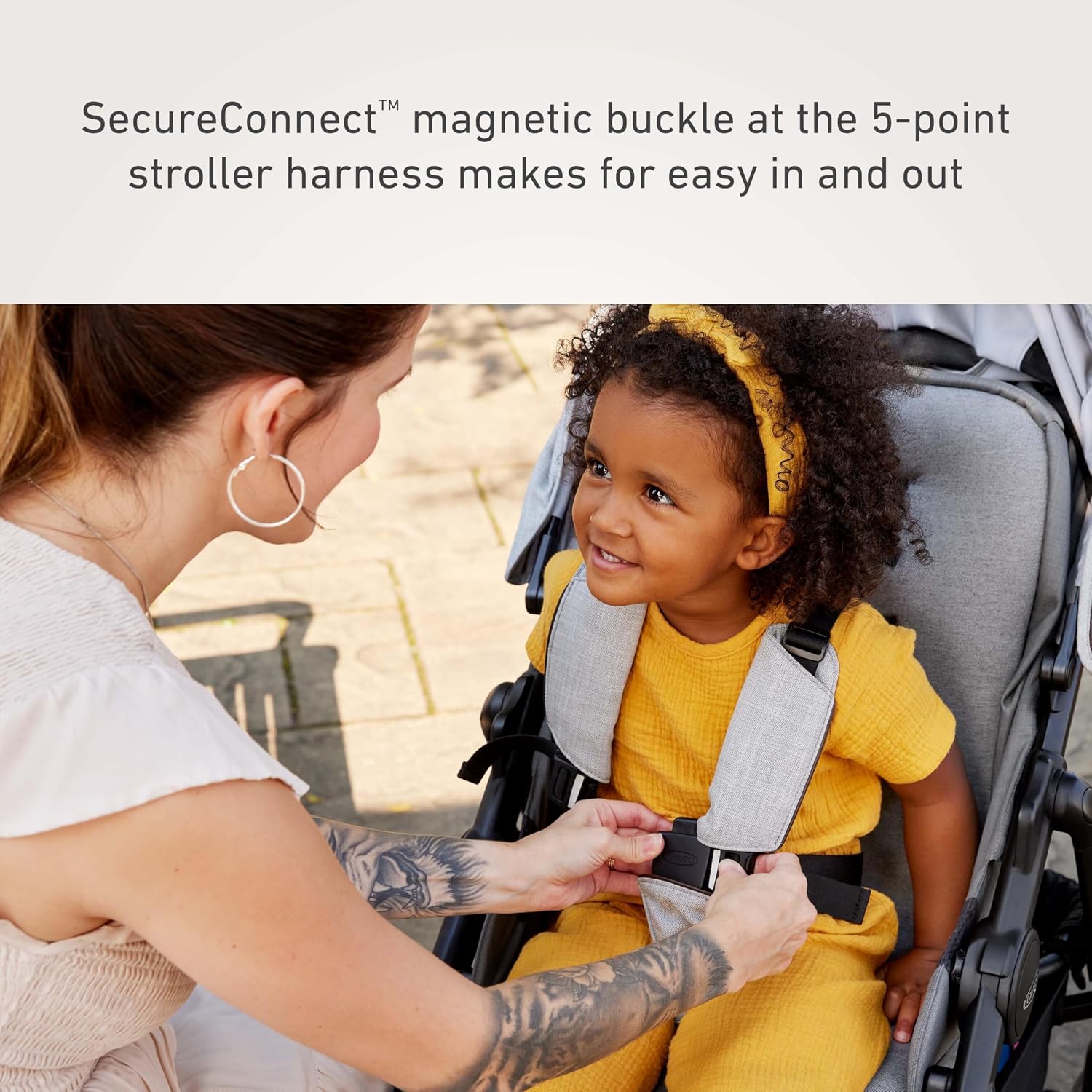 Graco® Premier Merge Travel System, 3-in-1 Car Seat Stroller Combo with EZ Spin Wheels for 360 Rotation,Includes SnugRide SnugFit 35 LX Infant Car Seat, Midtown
