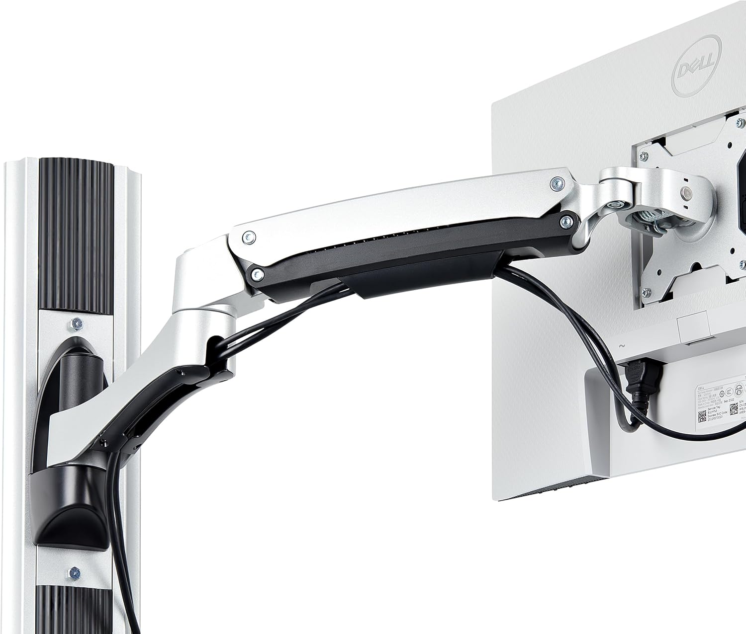 StarTech.com Wall Mount Workstation, VESA Mount for 32' Monitor (22lb/10kg), Fully Articulating Monitor Mount & Keyboard Tray, TAA