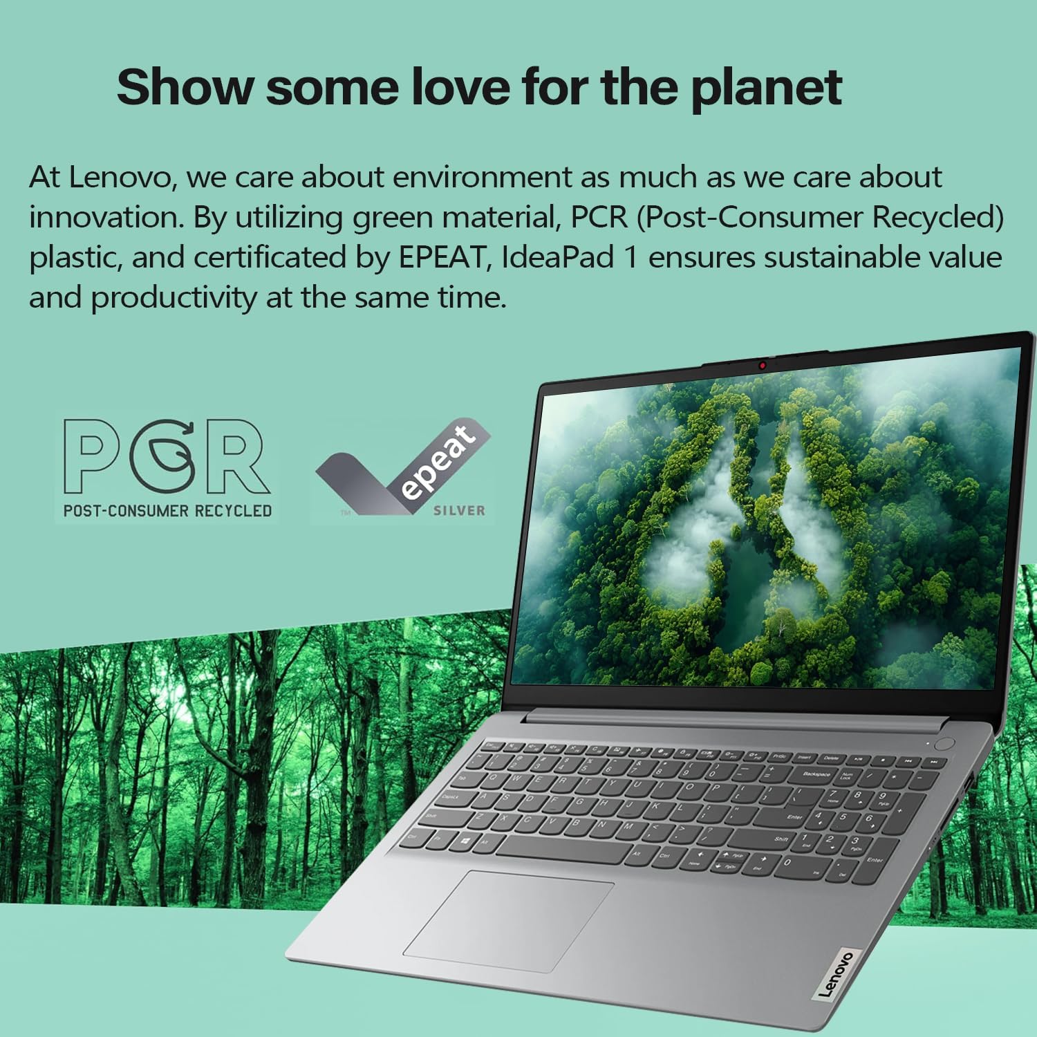 Lenovo 2025 IdeaPad 15.6' FHD Eco-Friendly Slim Laptop, Intel 10-Core i5-1335U(Beat Ryzen 7 7730U), Office 365 for The Web, 8GB RAM 256GB SSD, Webcam, Wi-Fi 6, Win11 Home, Business and Student