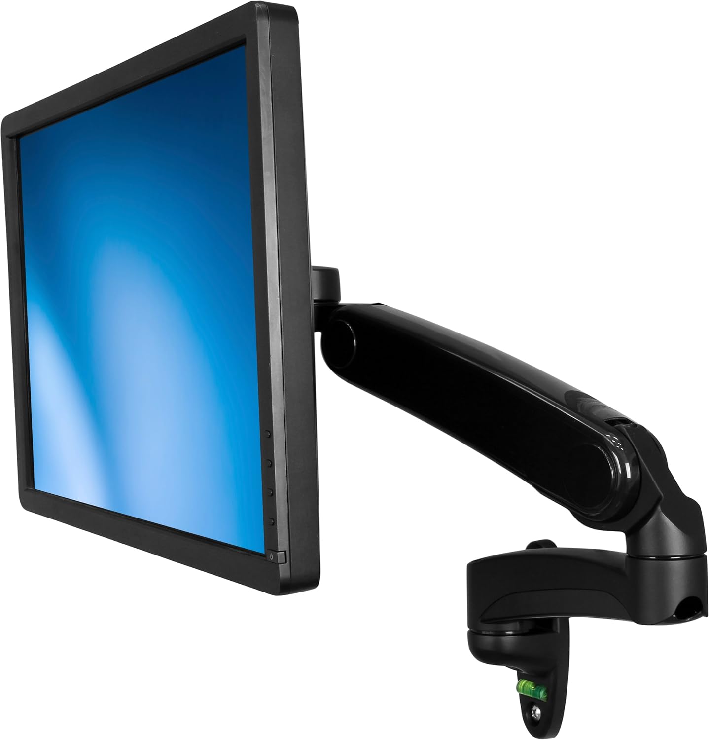 StarTech.com Wall Mount Monitor Arm - Full Motion Articulating - Adjustable - Supports Monitors 12' to 34' - VESA Monitor Wall Mount - Black (ARMPIVWALL)