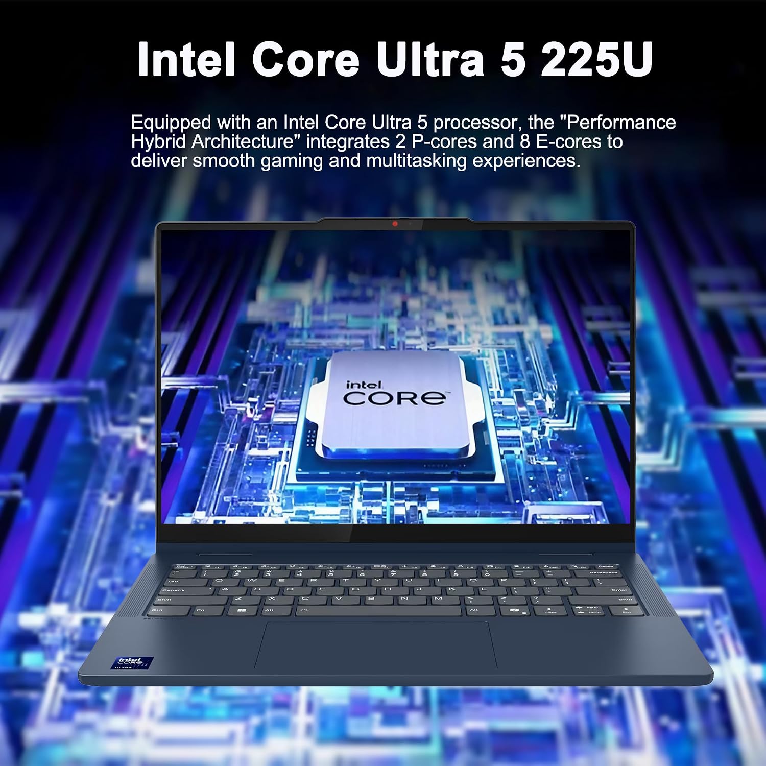 Lenovo IdeaPad Flex 5i 2-in-1 Laptop 14' WUXGA Touch Intel 12-core Ultra 5 225U (Beats Core 7 150U) 8GB RAM 512GB SSD Backlit for Creator Designer Business Professional Win11Pro ICP Hub/PC